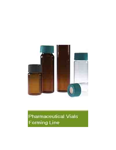 Vial production line consists of